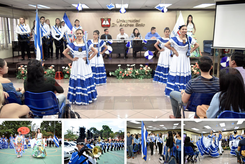 Desfile y festival cívico conmemorando los 197 años de independencia patria