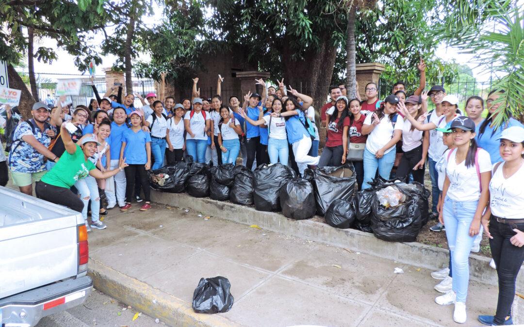 Por un ambiente libre de basura