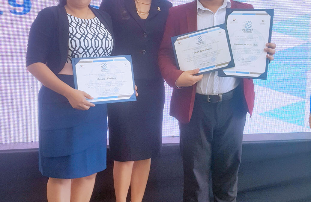 Reconocimiento OSARTEC a la UNAB