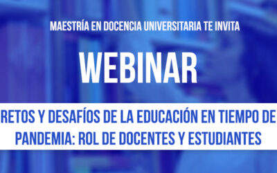 Retos y desafíos de la educación en tiempo de pandemia: Rol de docentes y estudiantes