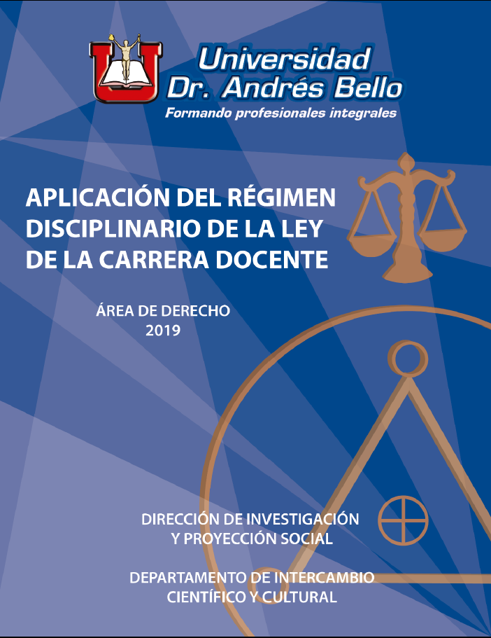 Aplicación del Régimen Disciplinario de la Ley de la Carrera Docente –  Universidad Dr. Andrés Bello