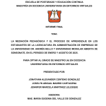 LA MEDIACIÓN PEDAGÓGICA Y EL PROCESO DE APRENDIZAJE EN LOS ESTUDIANTES DE LA LICENCIATURA EN ADMINISTRACIÓN DE EMPRESAS DE LA UNIVERSIDAD DR. ANDRÉS BELLO Y UNIVERSIDAD MODULAR ABIERTA DE SONSONATE, EN EL PERIODO DE ENERO Y AGOSTO DE 2025