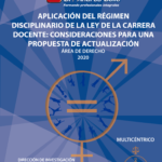 Aplicación del régimen disciplinario de la Ley de la Carrera Docente: consideraciones para una propuesta de actualización