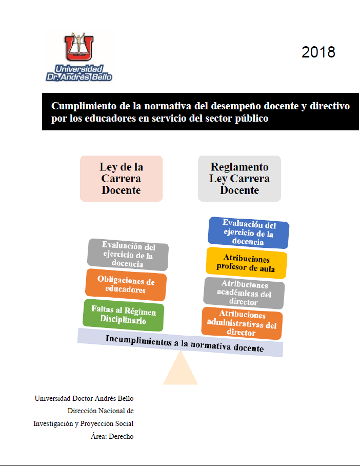 Cumplimiento de la normativa del desempeño docente y directivo por los educadores en servicio del sector público