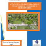 Activos de la colonia y clima escolar: percepciones de estudiantes de Educación Media – Zona Central.