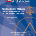 Aplicación del Régimen Disciplinario de la Ley de la Carrera Docente, Zona Oriental.