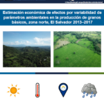 Estimación económica de efectos por variabilidad de parámetros ambientales en la producción de granos básicos, zona norte, El Salvador 2013–2017