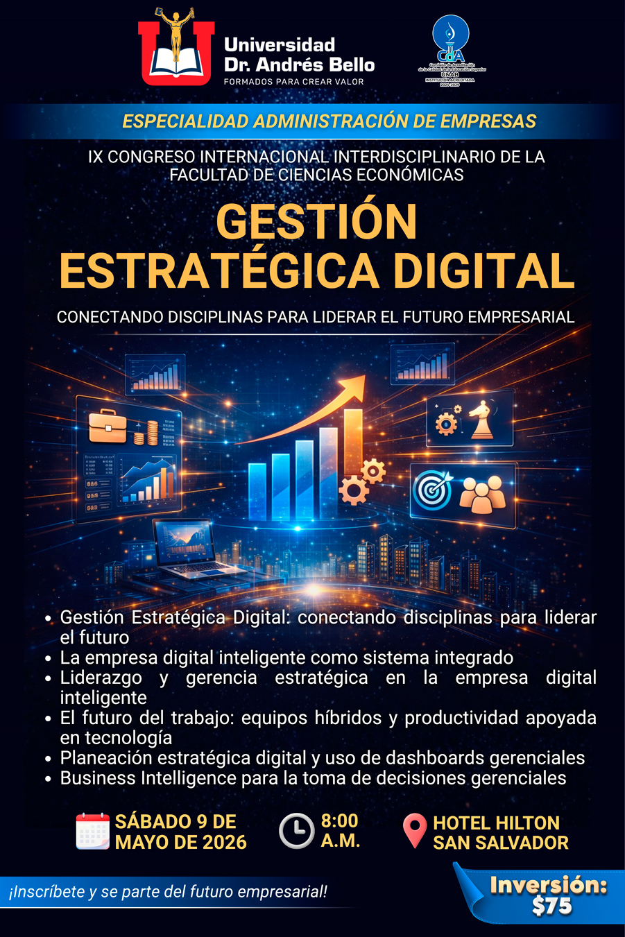 IX Congreso Internacional Interdisciplinario de la Facultad de Ciencias Económicas | Especialidad Administración de Empresas
