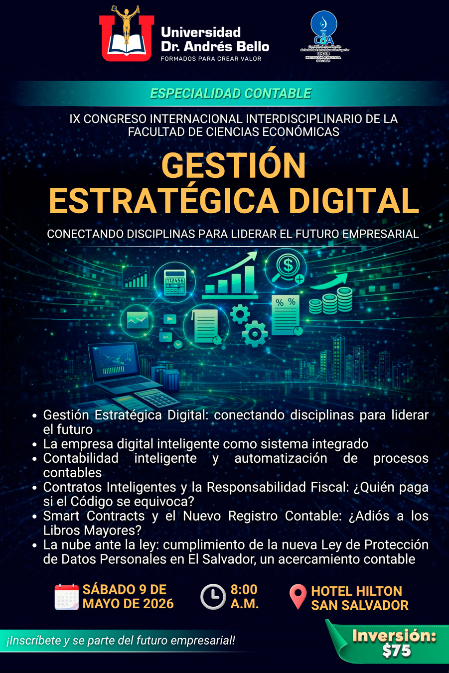 IX Congreso Internacional Interdisciplinario de la Facultad de Ciencias Económicas | Especialidad Contable