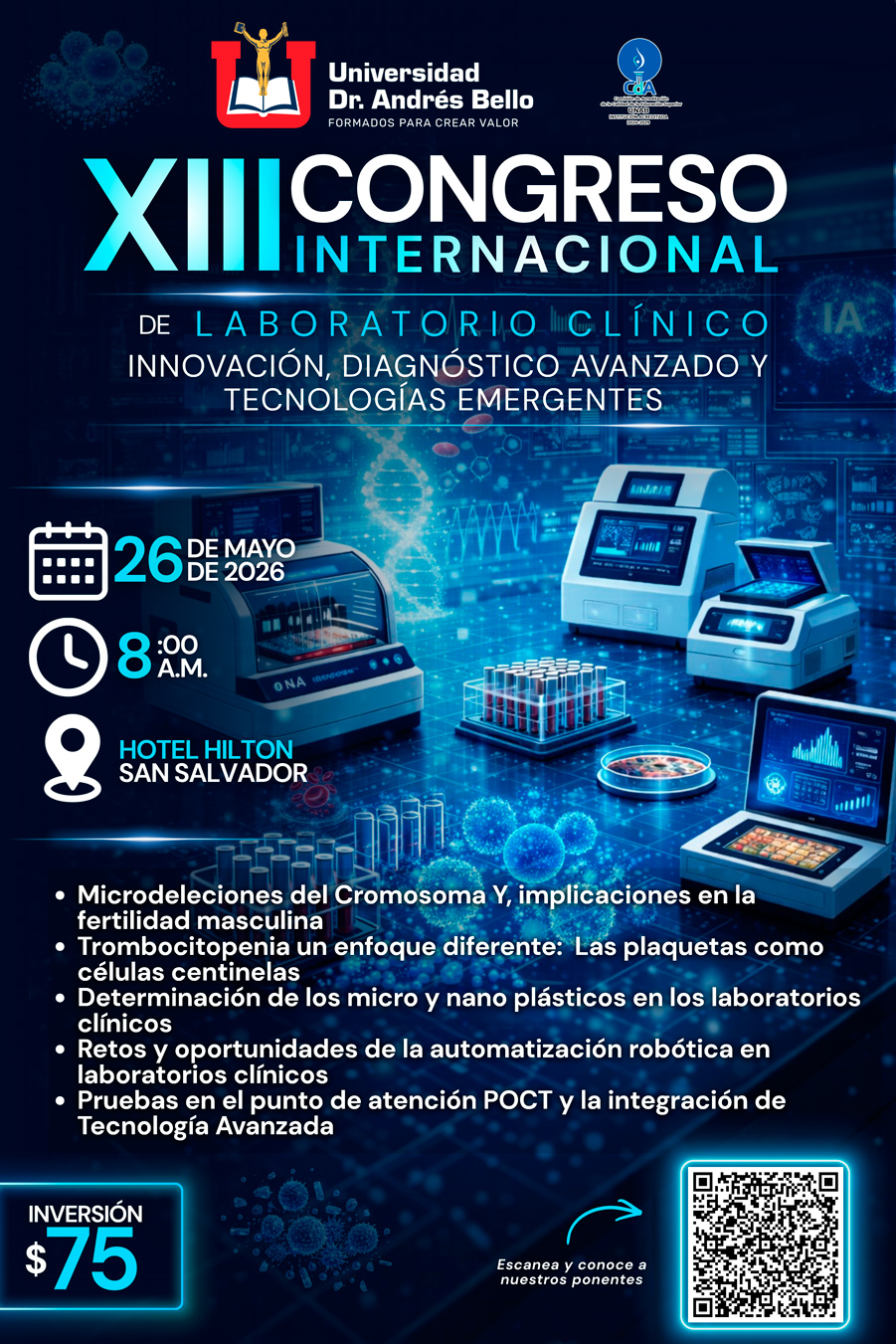 XIII Congreso Internacional de Laboratorio Clínico - San Salvador