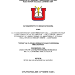 La evaluación docente como indicador para la mejora continua de las competencias docentes de la facultad de ciencias económicas de la Universidad Dr. Andres Bello Regional Chalatenango durante enero -agosto 2024