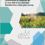 Occurrence of Aflatoxin M1 in cow milk in La Libertad: Results from a two year survey.
