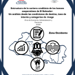 Estructura de la cartera crediticia de los bancos cooperativos de El Salvador: un análisis desde las condiciones de destino, tasa de interés y categorías de riesgo. Zona Occidente.