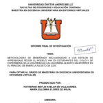 METODOLOGÍAS DE ENSEÑANZA RELACIONADAS A LOS ESTILOS DE APRENDIZAJE SEGÚN EL MODELO VAK EN ESTUDIANTES DEL CICLO V DE ENFERMERÍA DE LA UNIVERSIDAD SALVADOREÑA ALBERTO MASFERRER EN EL PERIODO DE ENERO A AGOSTO DE 2025.