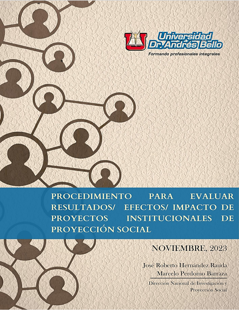 Procedimiento para evaluar resultados/efectos/impacto de los proyectos institucionales de proyección social