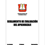 Reglamento de Evaluación del Aprendizaje