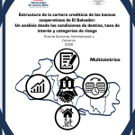 Estructura de la cartera crediticia de los bancos cooperativos de El Salvador: un análisis desde las condiciones de destino, tasa de interés y categorías de riesgo