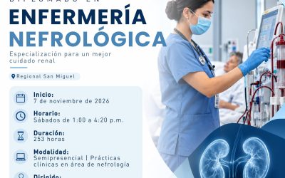 ¡Diplomado en Enfermería Nefrológica!